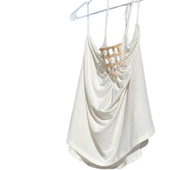 Cream Halter deb - Picture 4 of 13